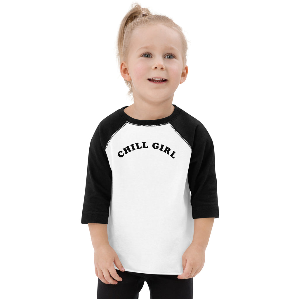 CHILL GIRL -  baseball shirt