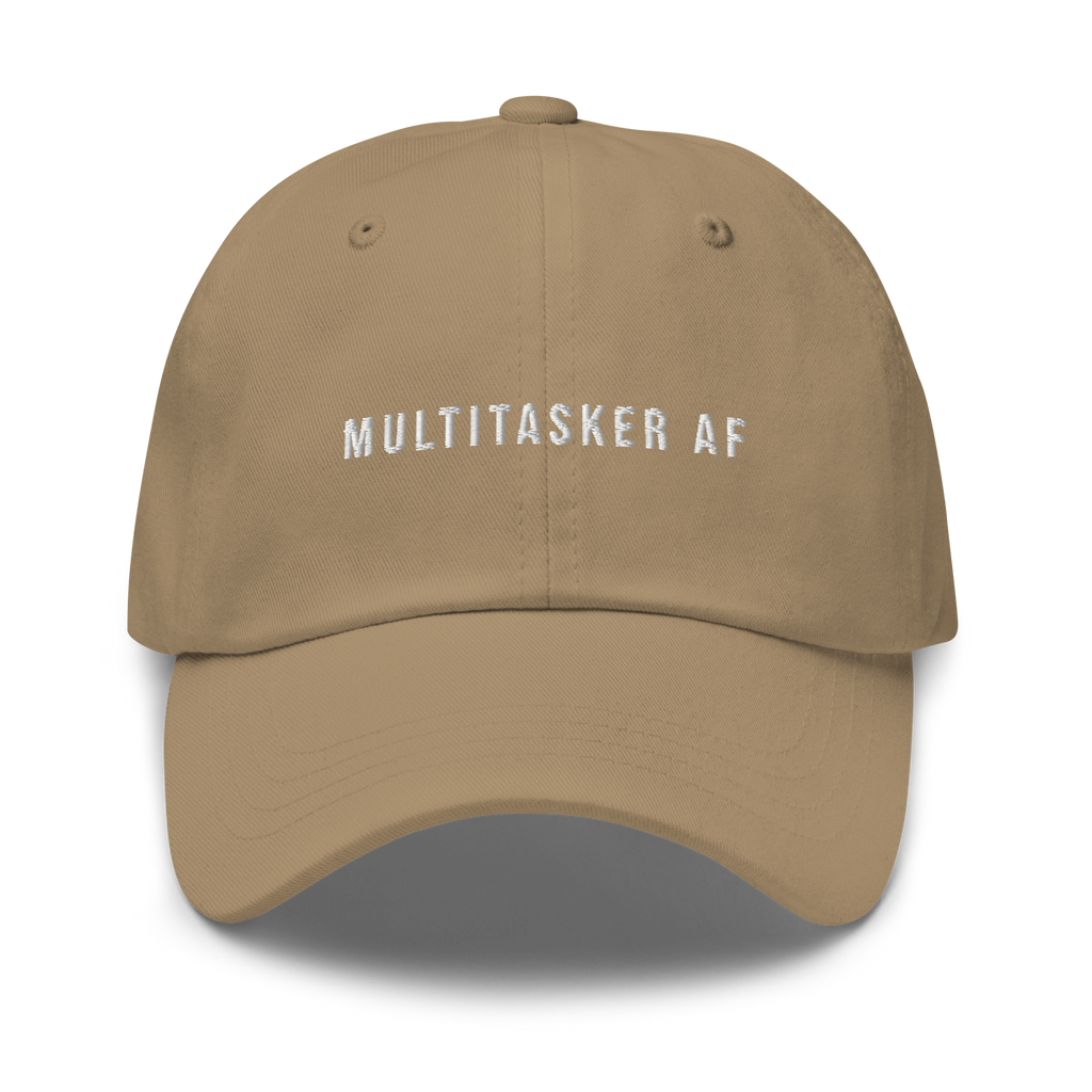 multitasker-af-hat-cap-4-colors-new-mom-gift-ideas-gorra-cachucha-dia-madres-women-regalo-khaki