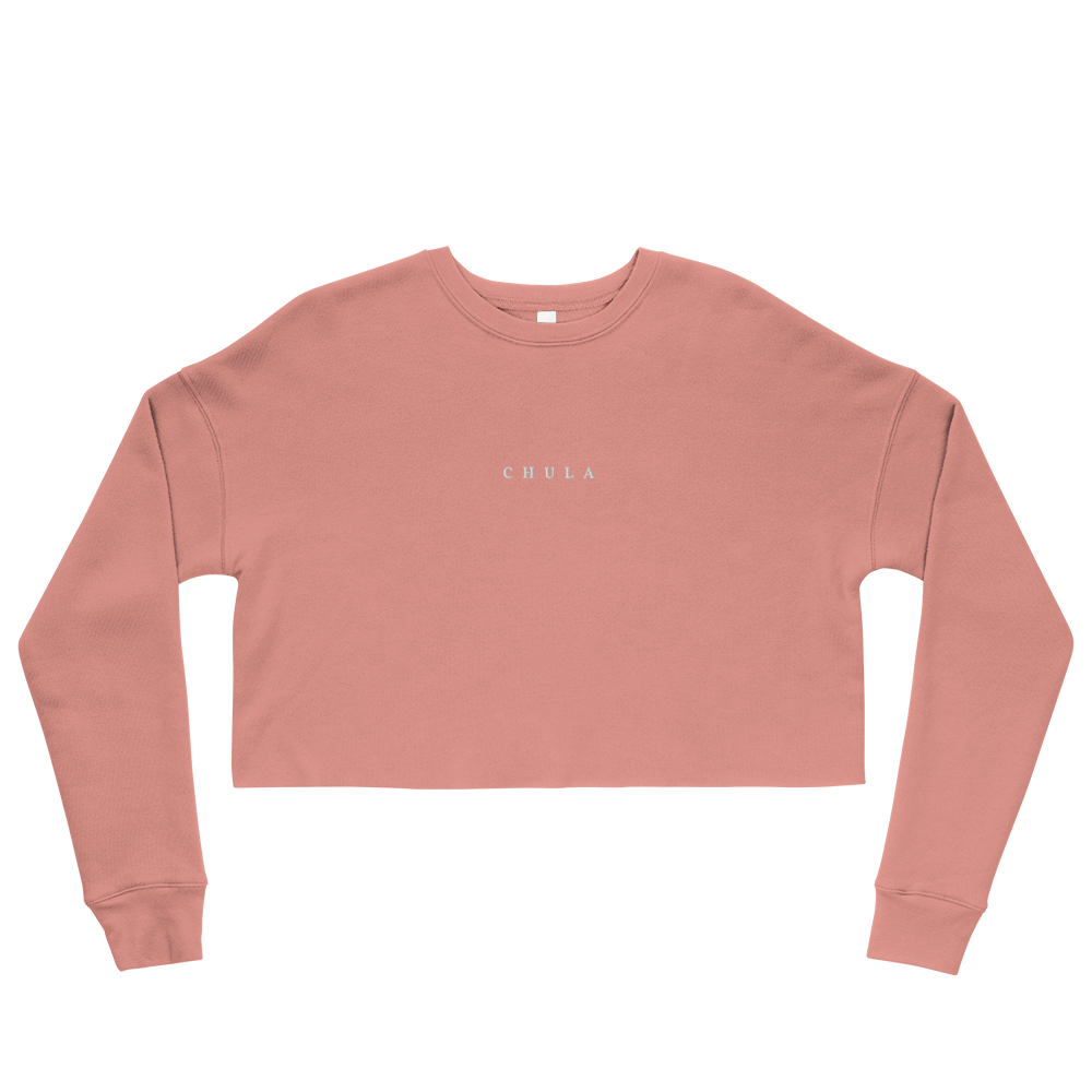 CHULA Cropped Sweatshirt - Embroidered / Bordada